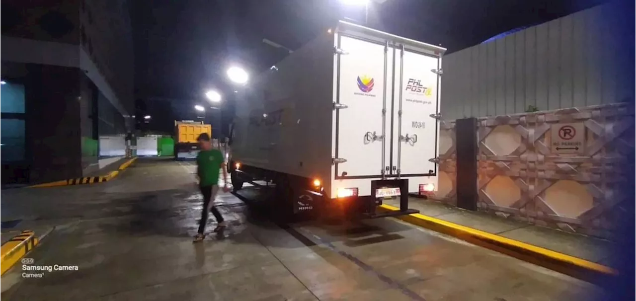 Post Office uses mail delivery trucks for relief and rescue missions for typhoon Carina victims