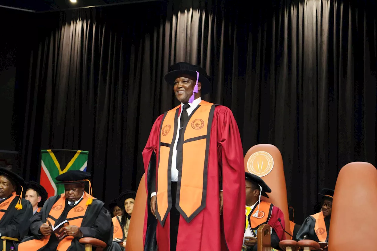 Pitso Mosimane receives honorary doctorate from University of Johannesburg