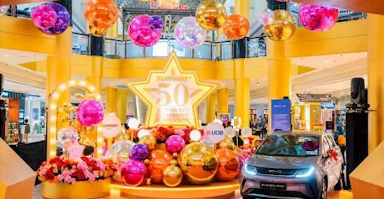 Sunway Malls celebrate Sunway Group 50th anniversary with nationwide extravaganza