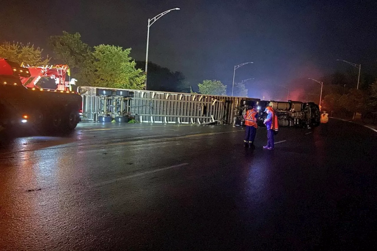 Three tornadoes likely hit Quebec Wednesday, uprooting trees, damaging infrastructure