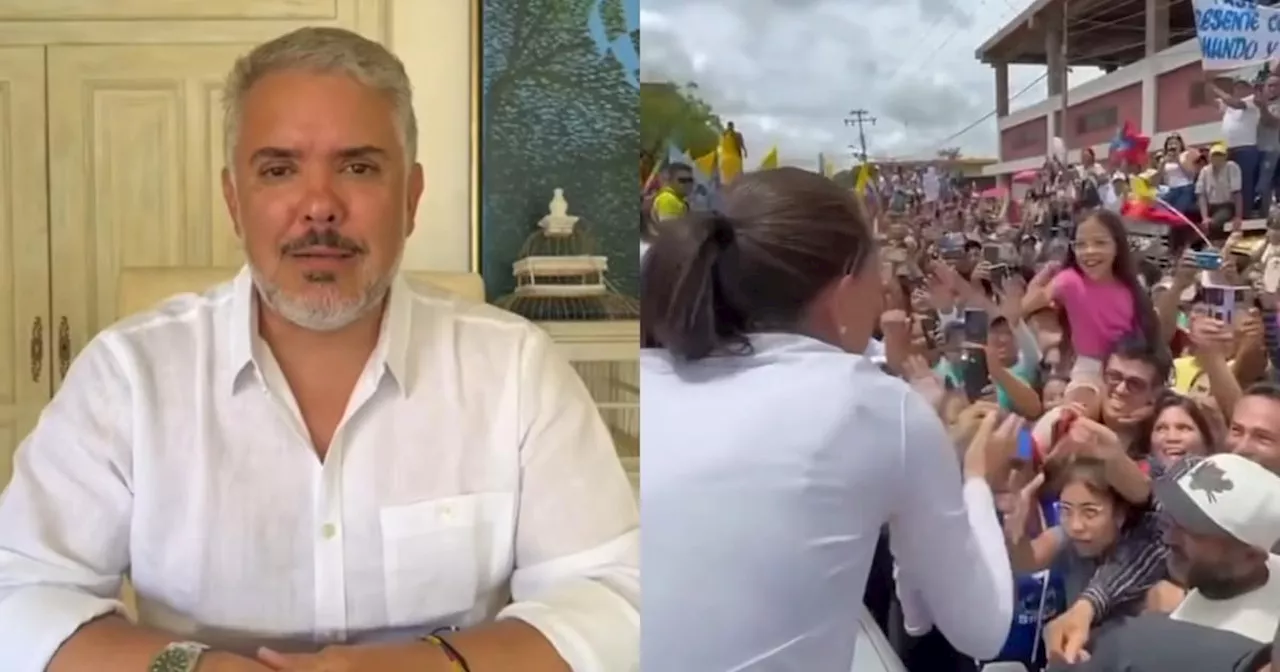 Expresidente Iván Duque anima a venezolanos a votar para “expulsar al dictador”