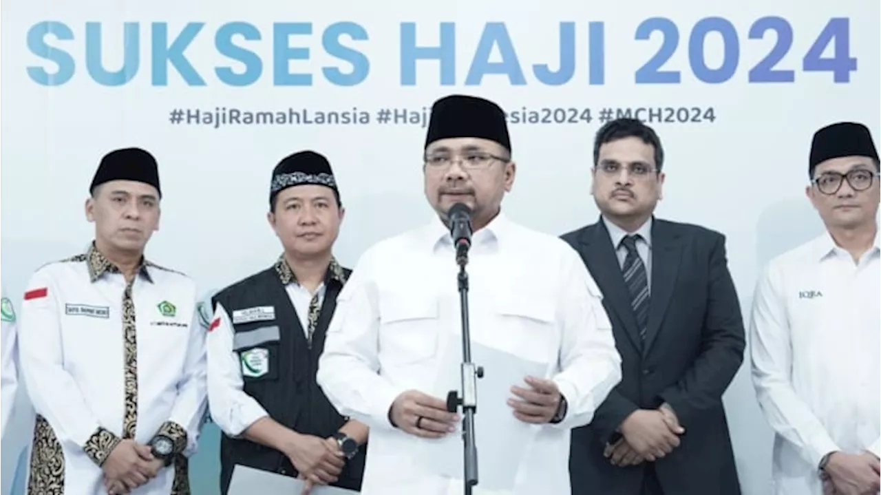 Berikan Closing Statement, Menag Yaqut Sebut Haji 2024 Berjalan Lancar dan Sukses