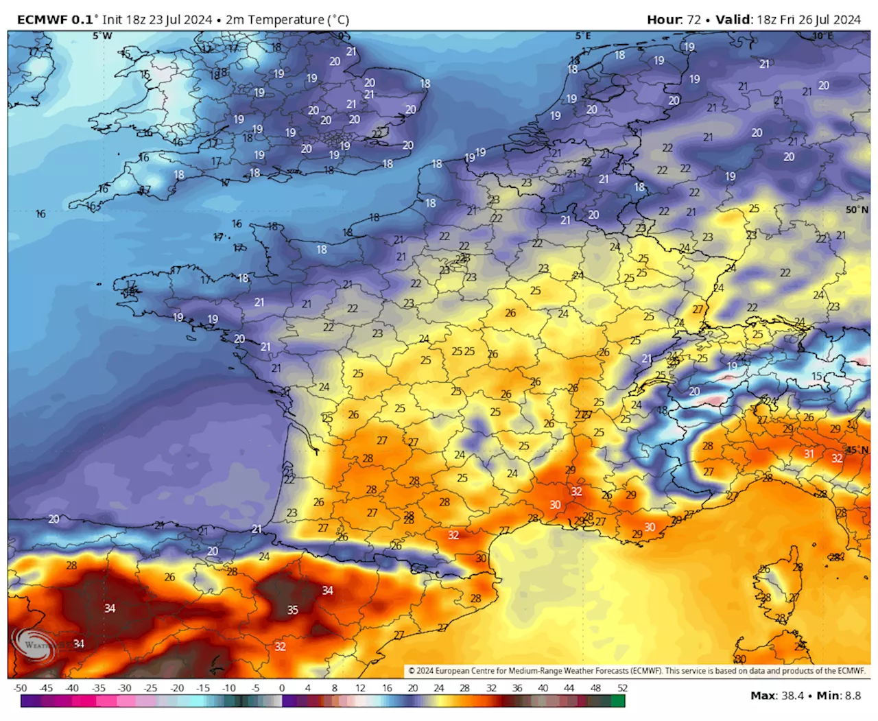 Weather to heat up at Paris Olympics after chance of rain at Opening Ceremonies