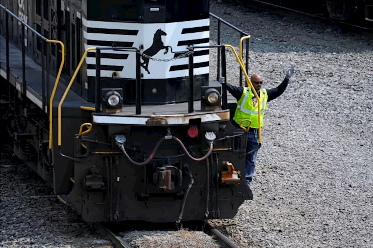 Norfolk Southern profits complicated by derailment insurance payments, proxy fight and productivity