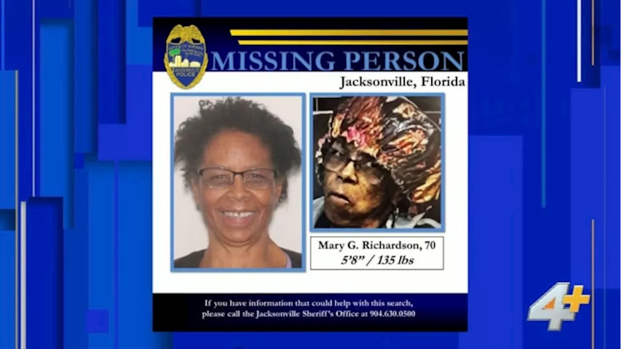 Search continues for missing 70-year-old woman on Jacksonville’s Westside