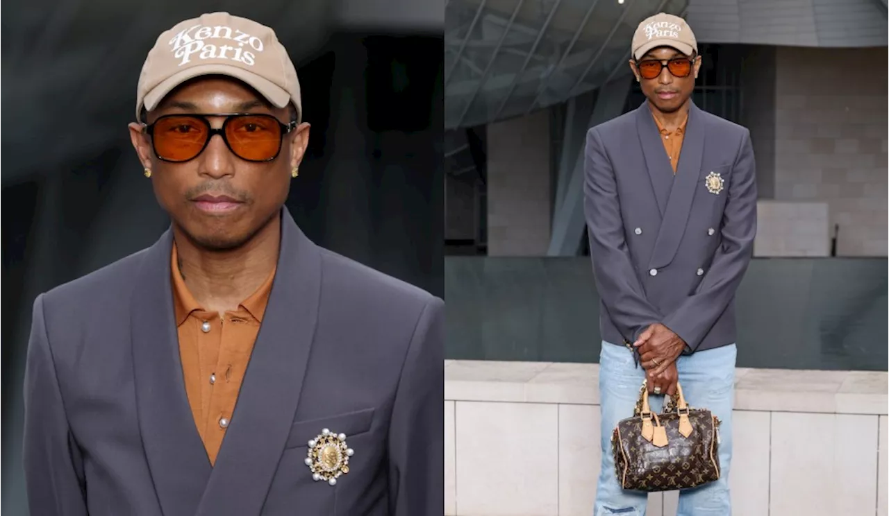 Pharrell Williams Debuts New Crocodile Speedy at Fondation Louis Vuitton’s Prelude to the Paris Games