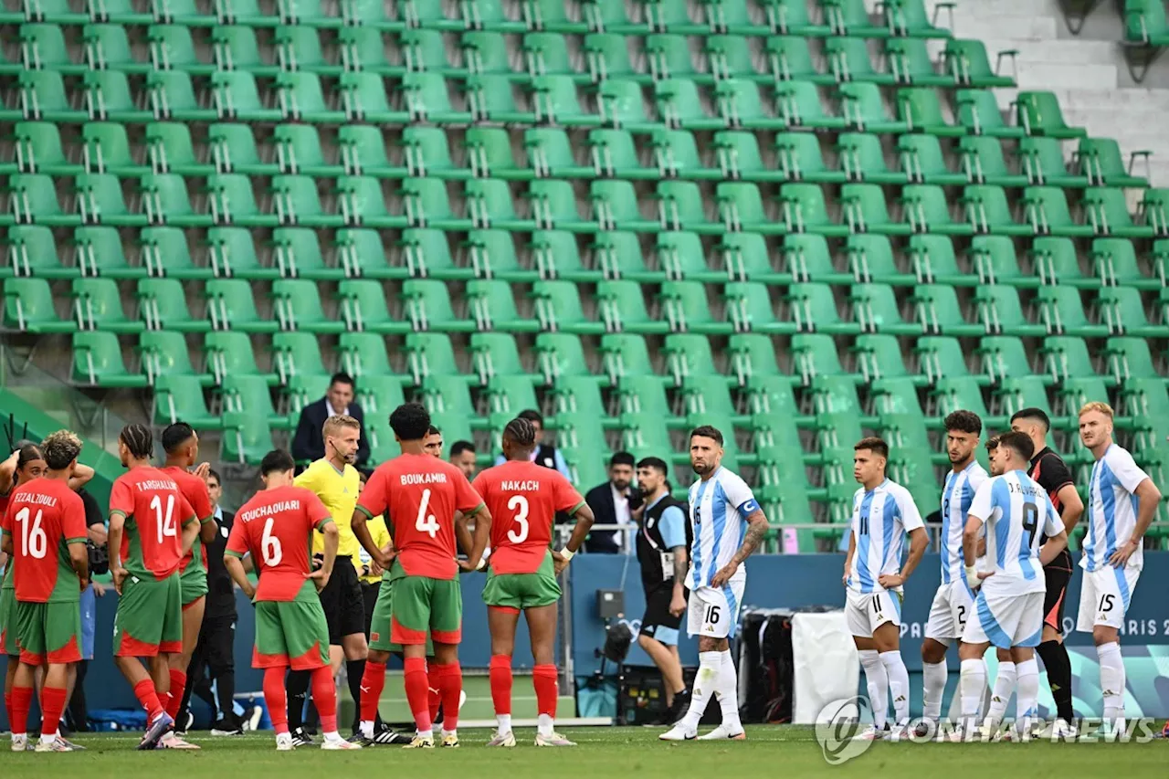 [올림픽] '대혼란' 빚어진 남자축구 첫 경기 조사키로…아르헨은 분통(종합)