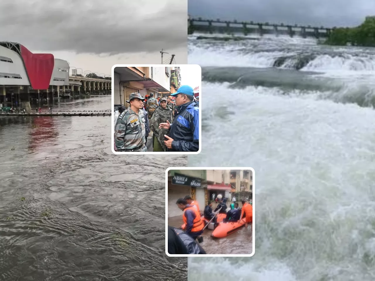 Pune Rain : पुणेकरांनो सावधान! खडकवासला धरणातून विसर्ग वाढवणार, PMC चं नागरिकांना आवाहन