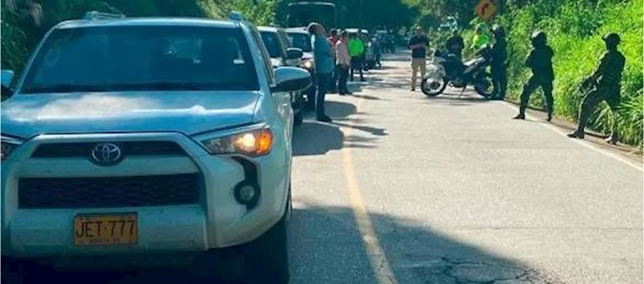Un menor iba en las camionetas en las que viajaban guerrilleros
