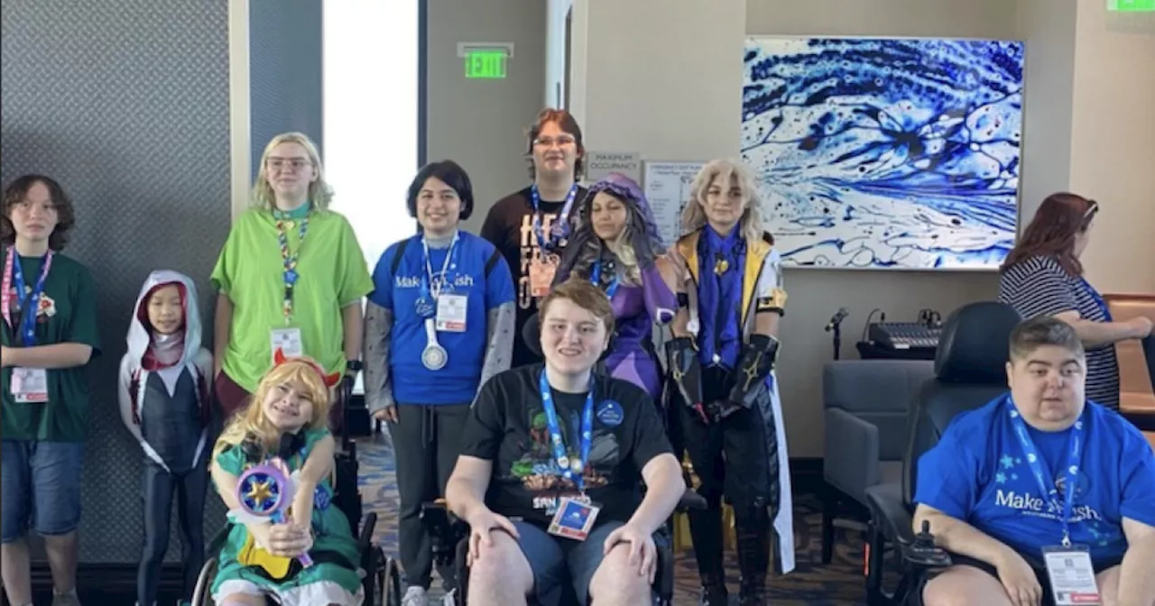 Make-A-Wish San Diego brings 10 kids from across the country to Comic-Con