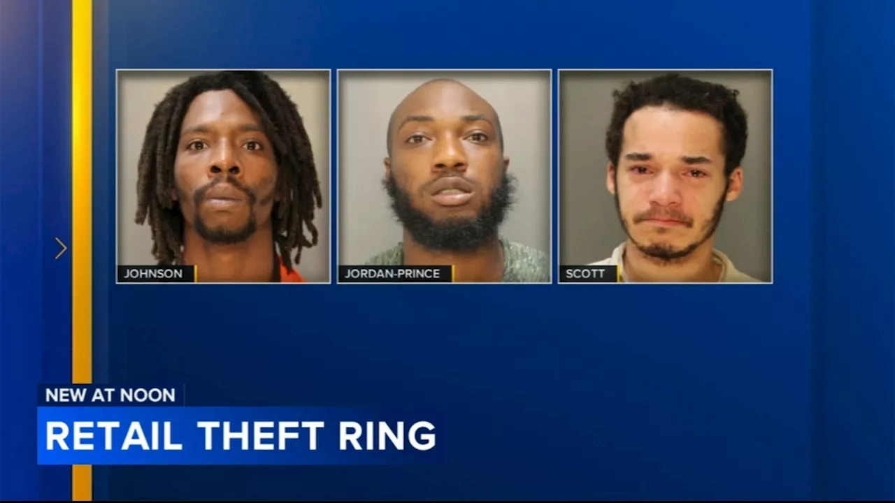 3 members of the 'Diaper Crew' arrested for more than 20 retail thefts in Philadelphia