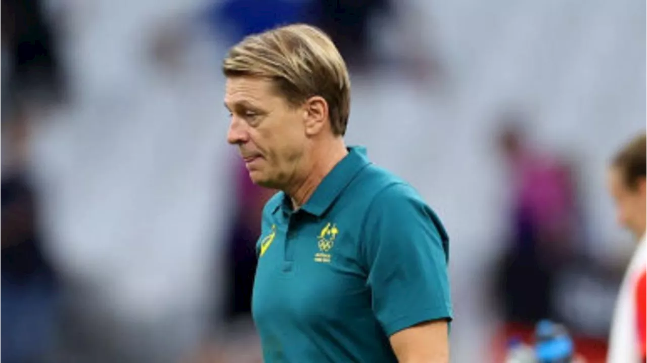 Matildas coach Tony Gustavsson says sorry after disastrous Olympics opener