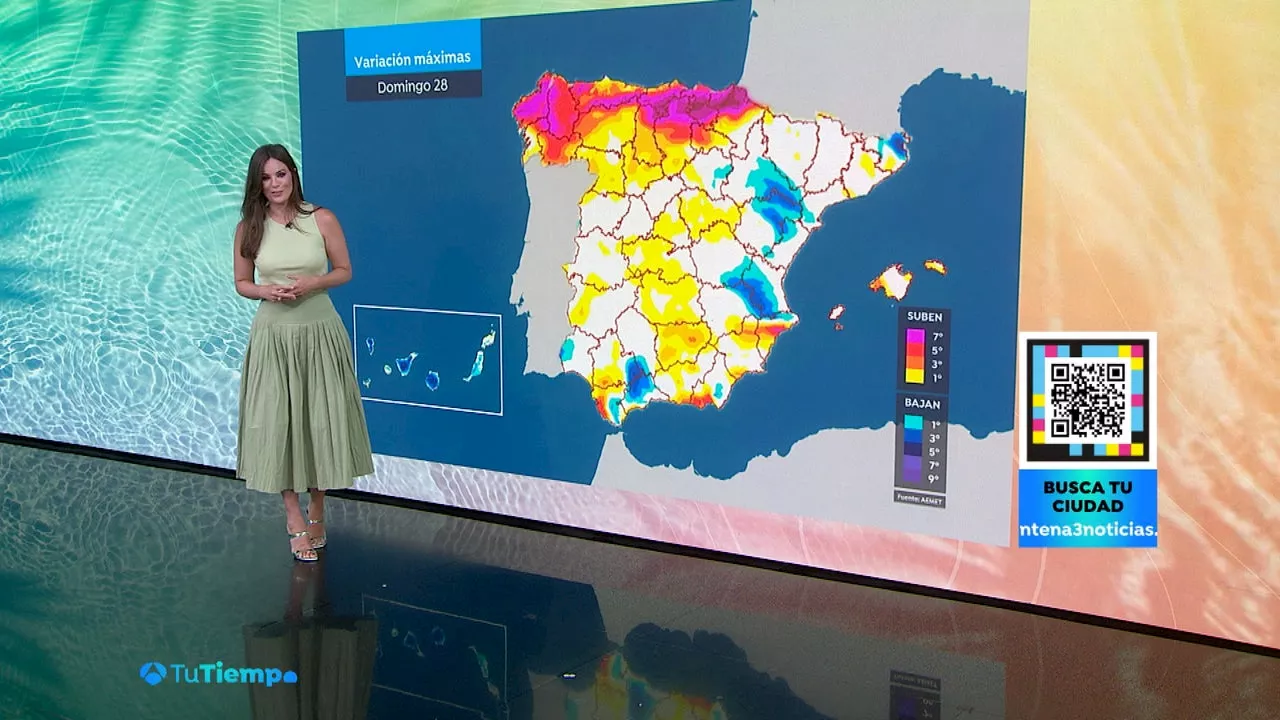 El tiempo del fin de semana | 'Más calor y tormentas', advierte Mercedes Martín