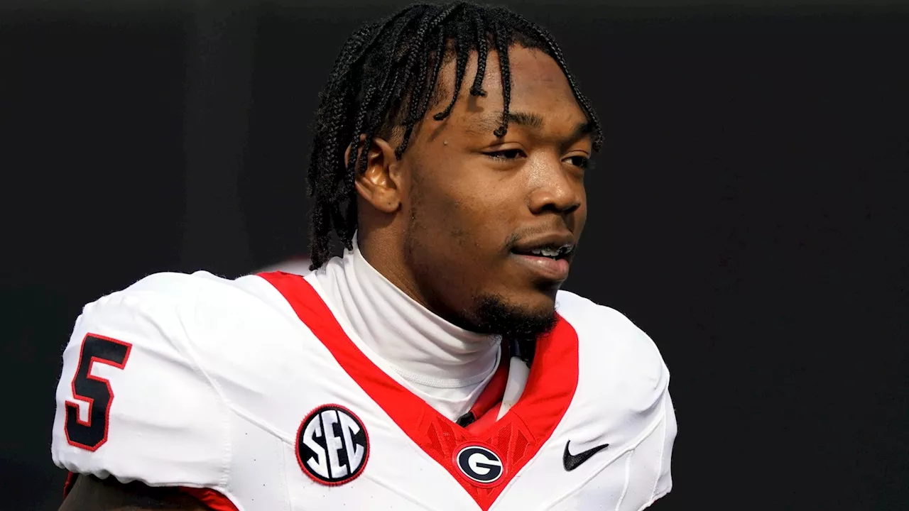 Georgia wide receiver Rara Thomas arrested on cruelty to children, battery charges