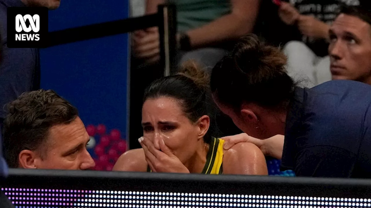 Bec Allen ruled out of Opals' Paris Olympics campaign after hamstring injury in final warm-up match