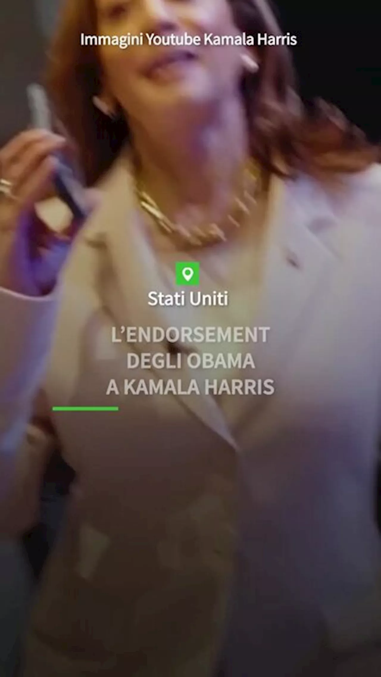 Elezioni Usa, l'endorsement degli Obama a Kamala Harris