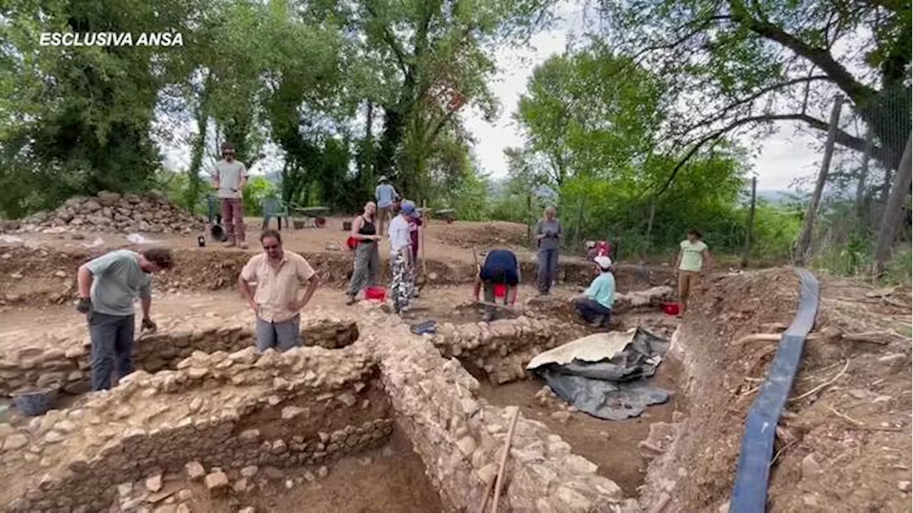 Una mansio di eta' romana tra la via Cassia e il Paglia