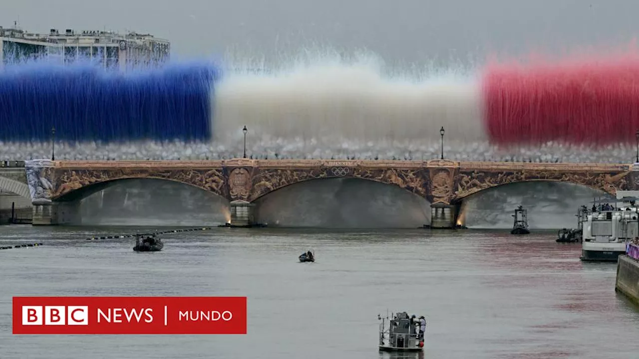 Olimpiadas: Las mejores imágenes de la ceremonia inaugural de los Juegos Olímpicos París 2024