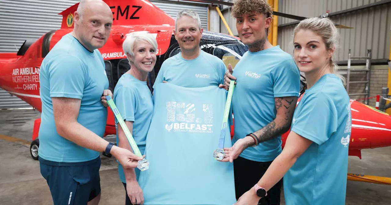 Belfast Half Marathon T-Shirt & Medal revealed by Carryduff Running Club