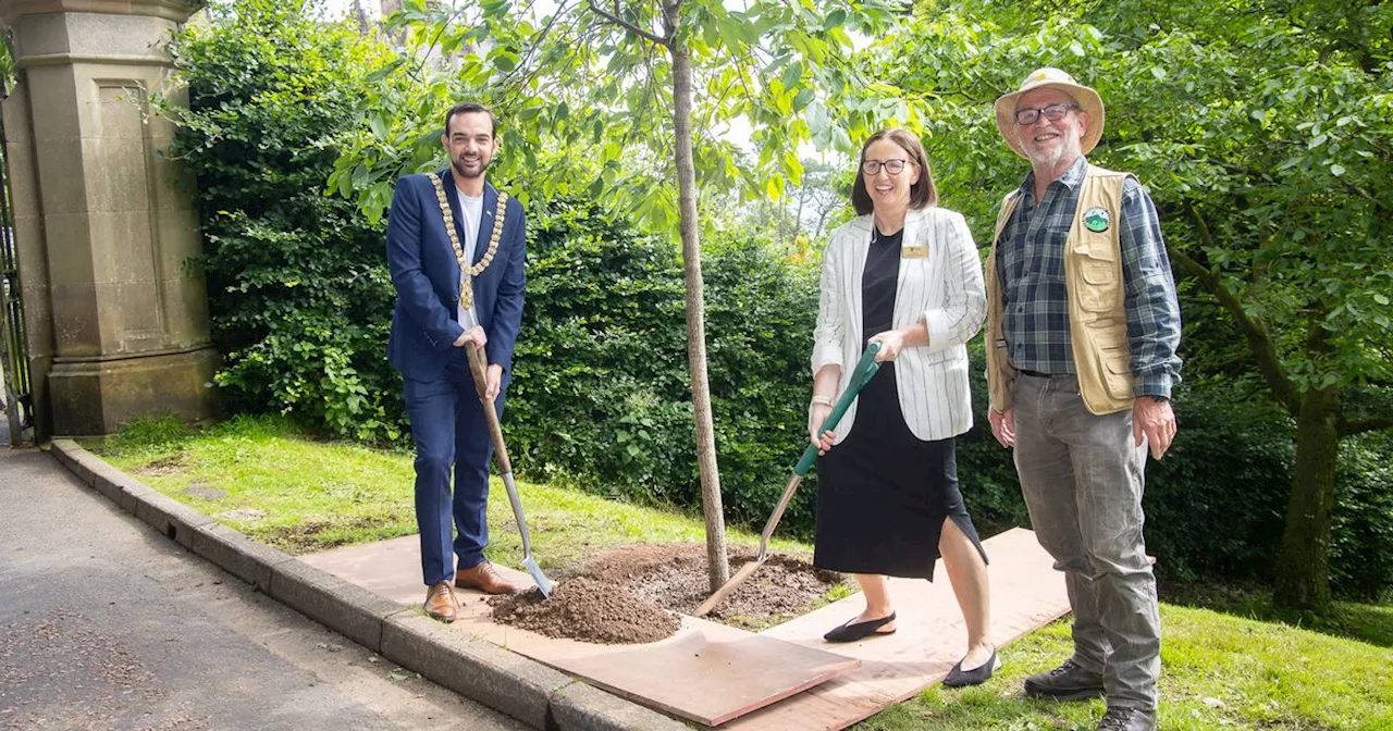 Mayor celebrates 90 years of Belfast Castle being public property