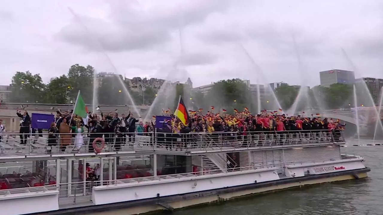 Olympia 2024: Hier schippern die deutschen Athleten über die Seine in Paris