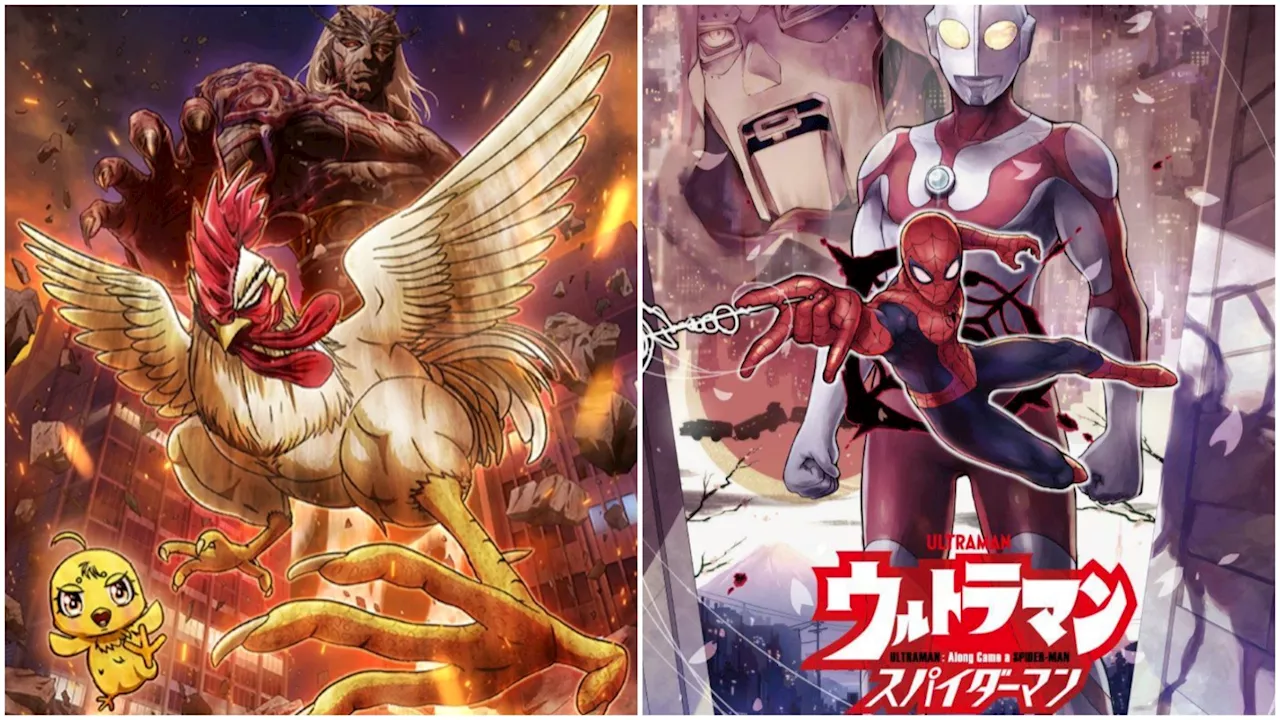 Ultraman/Spider-Man, Rooster Fighter Get VIZ Media Spotlight at SDCC