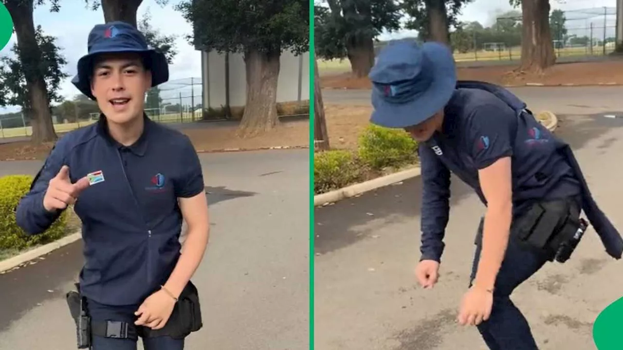 “Love This”: White Security Guard Sings and Dances to Zulu Song, Wows Mzansi