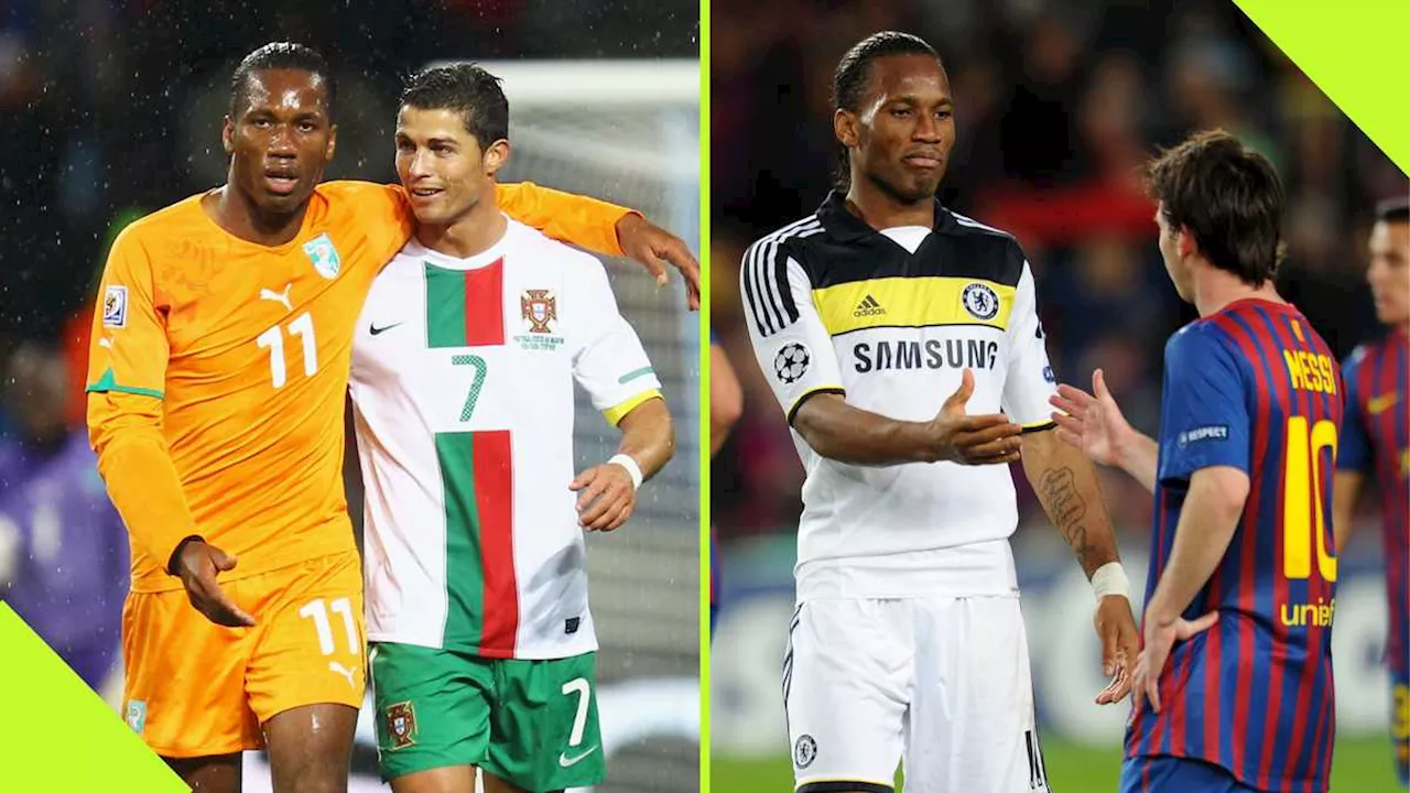 When Didier Drogba Ended Ronaldo vs Messi GOAT Debate With 'Controversial' Answer