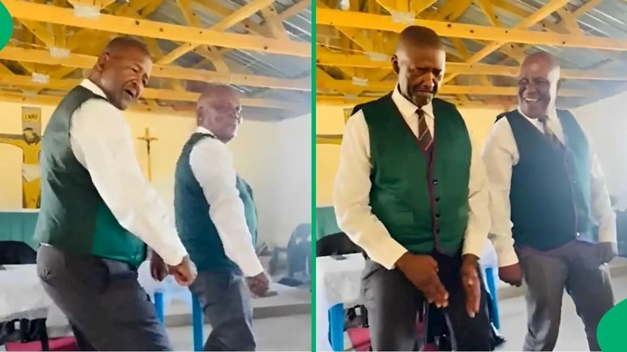 “Your Young Spirit Is Priceless”: Mkhulus at Church Do Viral TikTok Dance Challenge, Mzansi Loves It