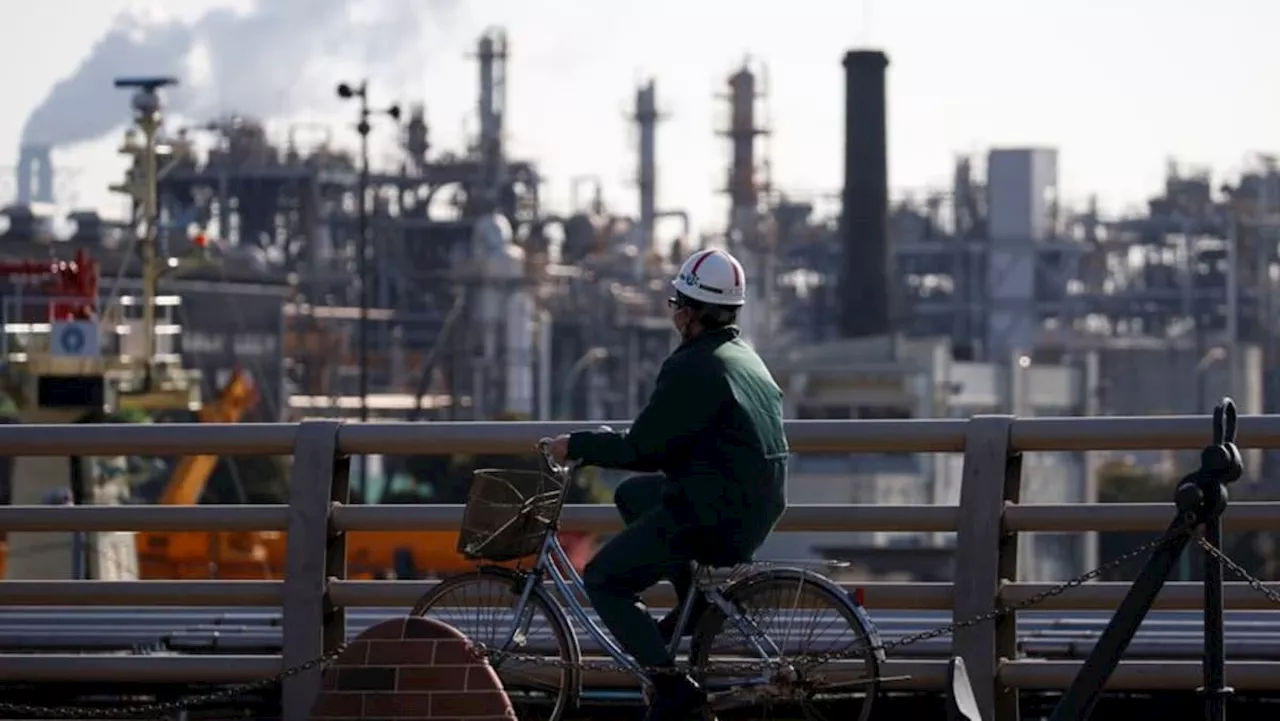 Japan June industrial output seen down on auto production suspention: Reuters poll