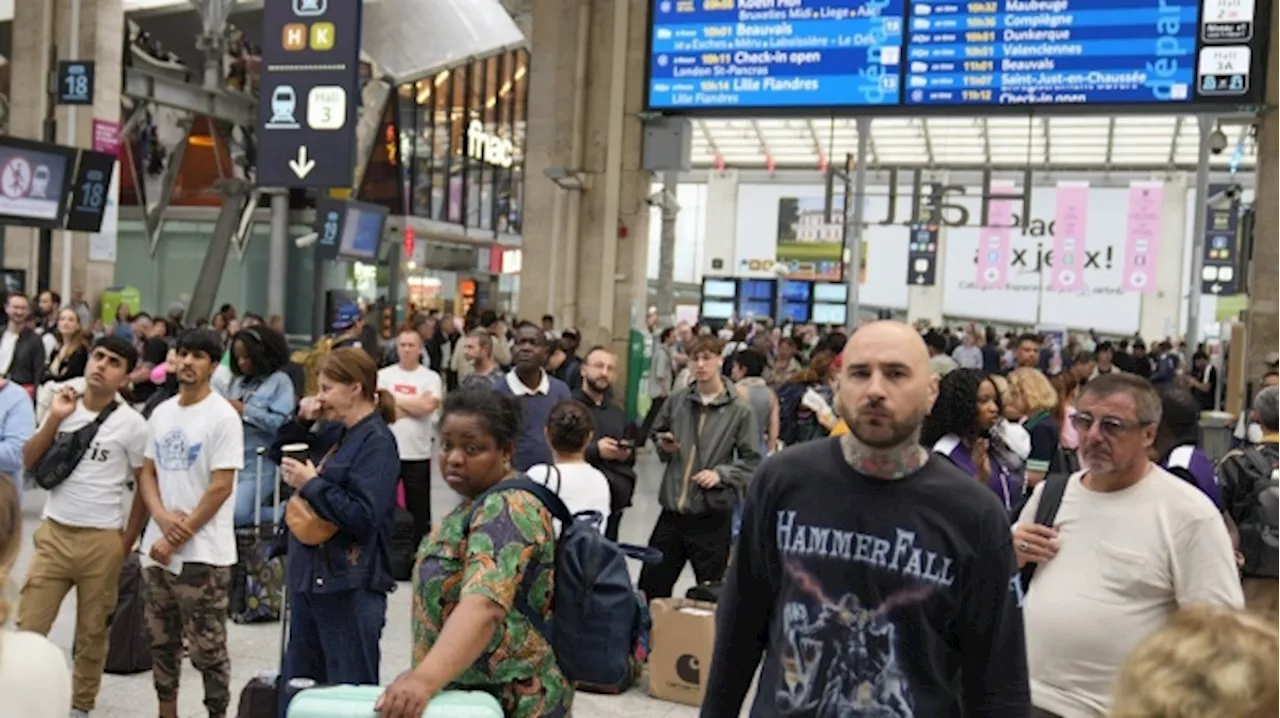 Paris Olympics: Vandals paralyze high-speed rail network before start of games