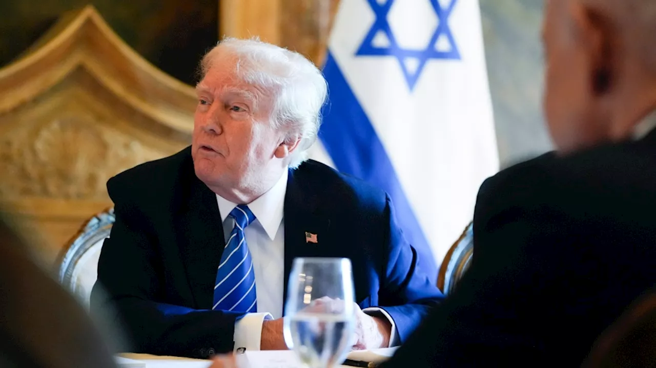 Netanyahu meets with Trump at Mar-a-Lago, offering measured optimism on a Gaza cease-fire