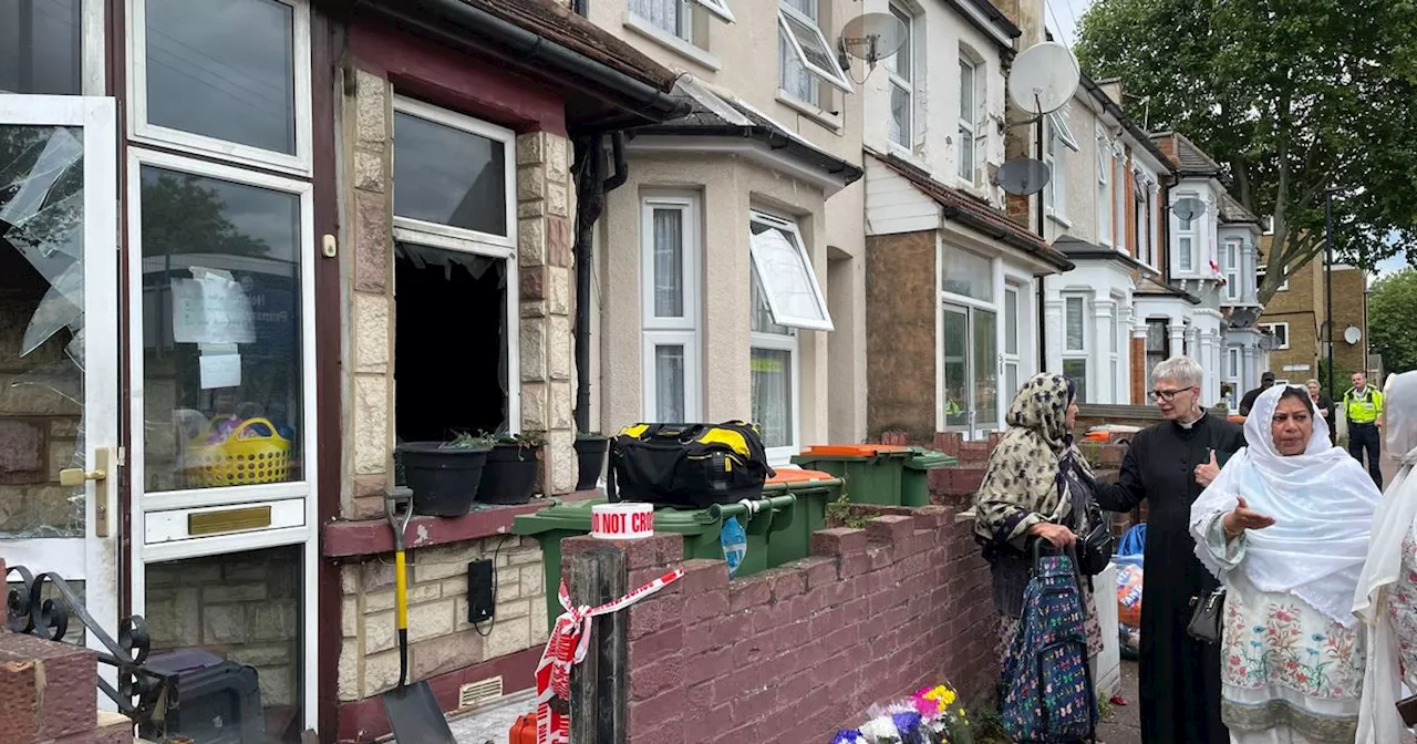 Three children who died in house fire pictured as distraught parents pay tribute