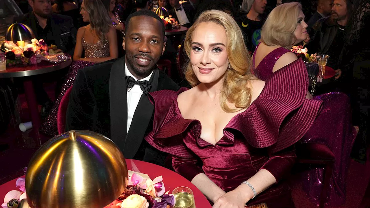 Adele and Rich Paul are finally 'engaged' despite months of speculation they are already married -...