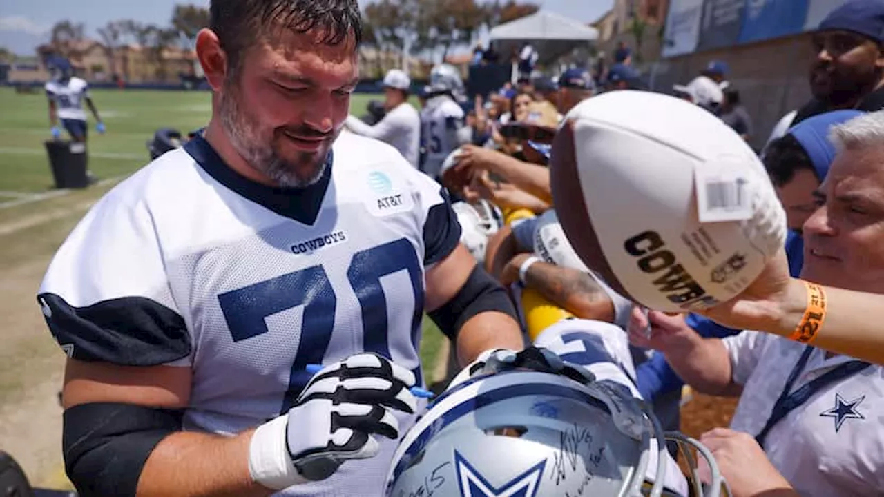 Zack Martin sets the record straight at Dallas Cowboys training camp