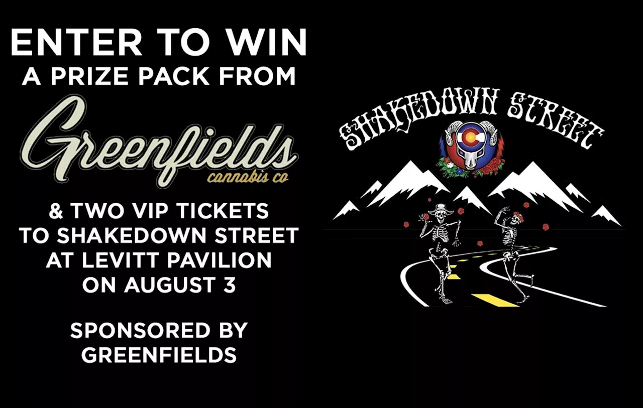 Enter to win a prize pack from Greenfields and two VIP tickets to Shakedown Street at Levitt Pavilion on August 3, Sponsored by Greenfields