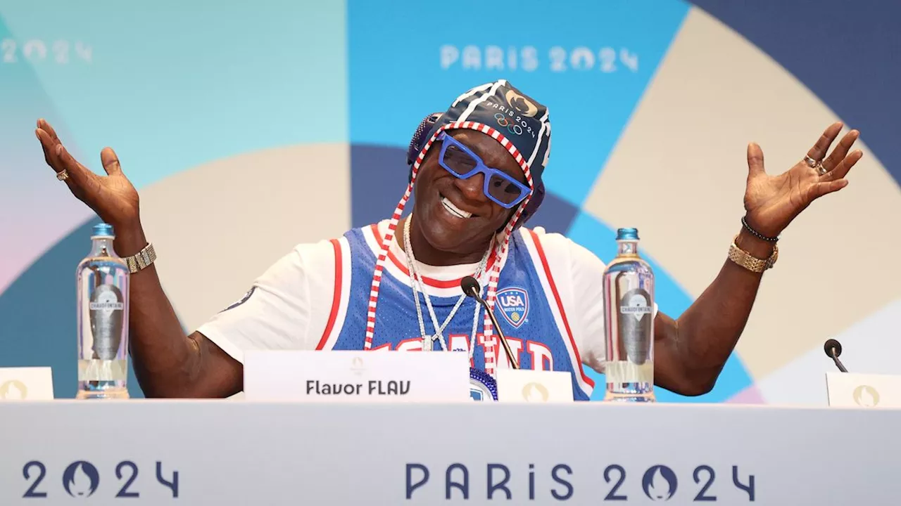 Offizieller »Hype Man«: Flavor Flav sponsert die US-Wasserballerinnen für Olympia