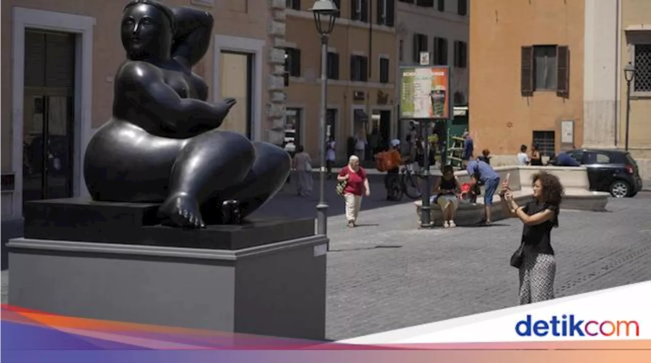 Mengenang Seniman Kolombia Botero Lewat Pameran Patung di Roma