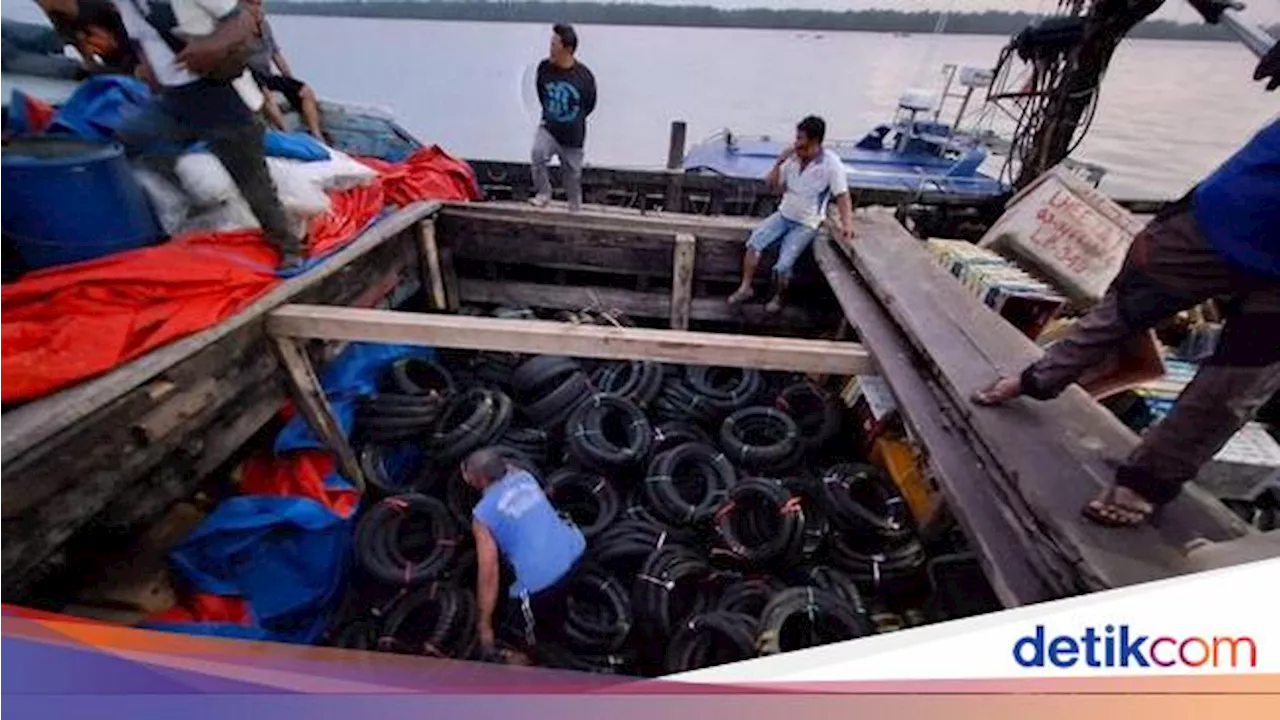 Bea Cukai Gagalkan Penyelundupan Barang Impor Ilegal di Perairan Asahan