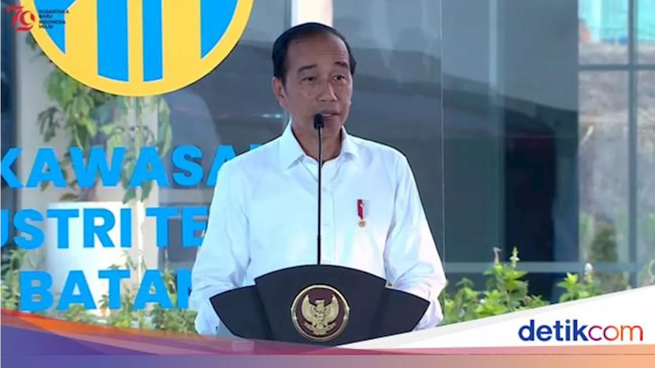 Cerita Jokowi Bangun Industri Batang Kala Pandemi, Awalnya Cuma 400 Hektare