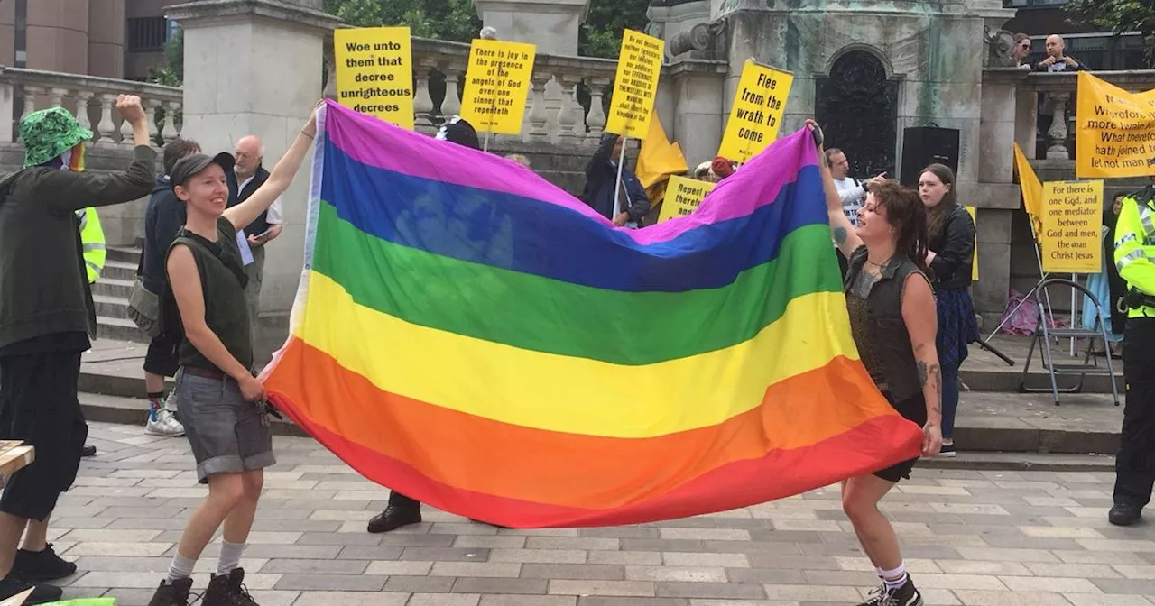 Four moments when Pride marchers have dealt with protesters perfectly