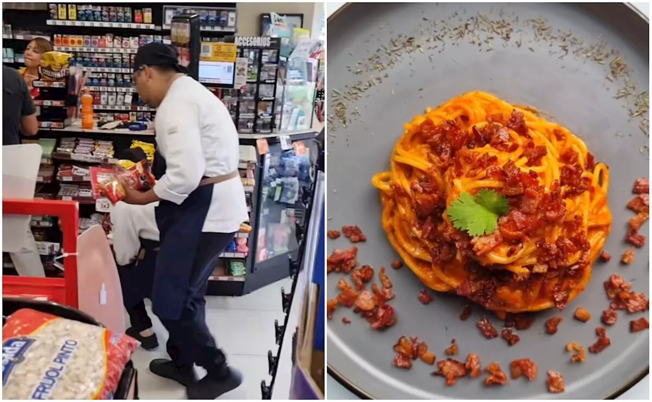 ⁠VIDEO: Chef pide a sus alumnos crear platillo con ingredientes del Oxxo y se viraliza