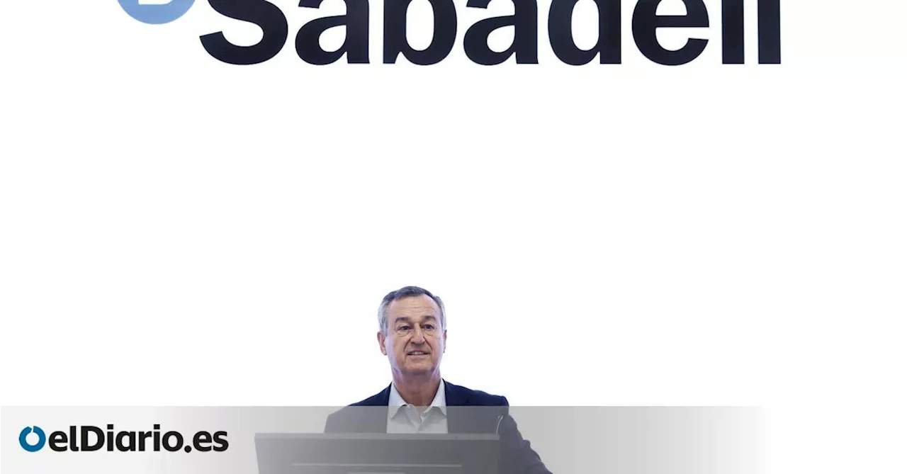 El consejero delegado de Banco Sabadell, César González-Bueno: la OPA de BBVA 'tiene evidentes riesgos'