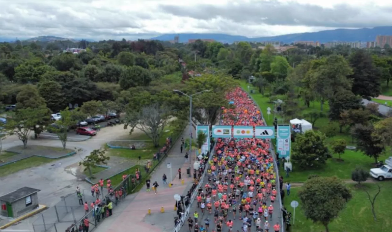 Recorrido y horarios de Media Maratón de Bogotá este 28 de julio