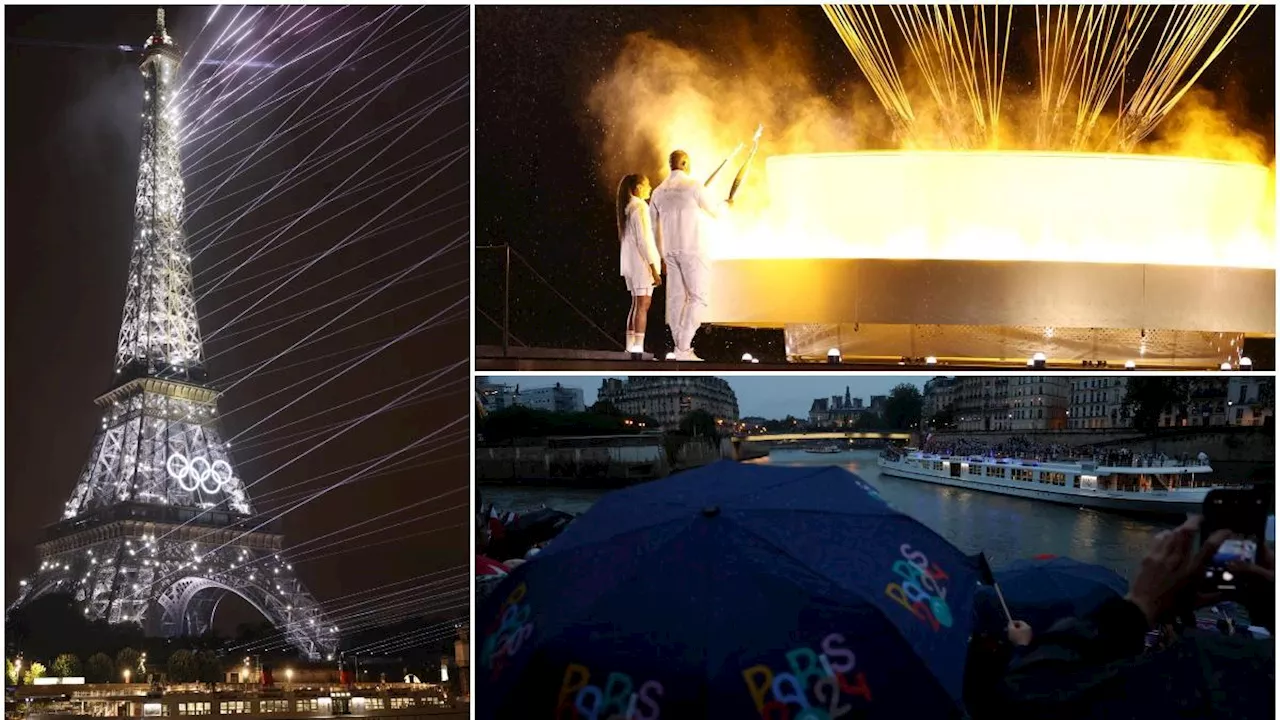 Las mejores imágenes y videos de la espectacular inauguración de los Juegos Olímpicos de París 2024