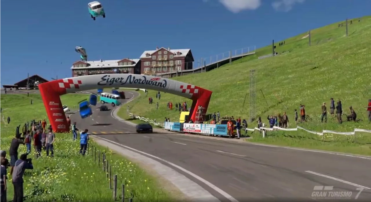 Gran Tourismo 7's more realistic physics update is launching cars into orbit