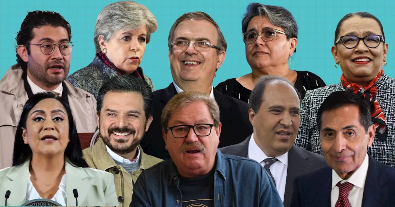 Los nombramientos de Claudia Sheinbaum en su gabinete incluyen a funcionarios de AMLO