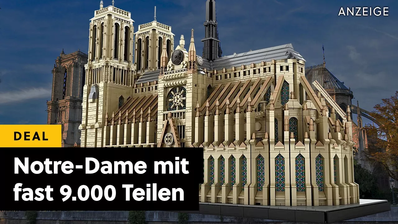 Gegen diese Baukunst aus fast 9.000 Steinen wirkt die LEGO Notre-Dame wie eine mittelgroße Kapelle!