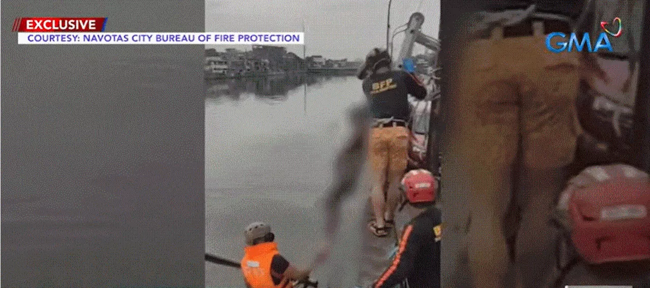 Man found dead in Navotas River after 'swim race'