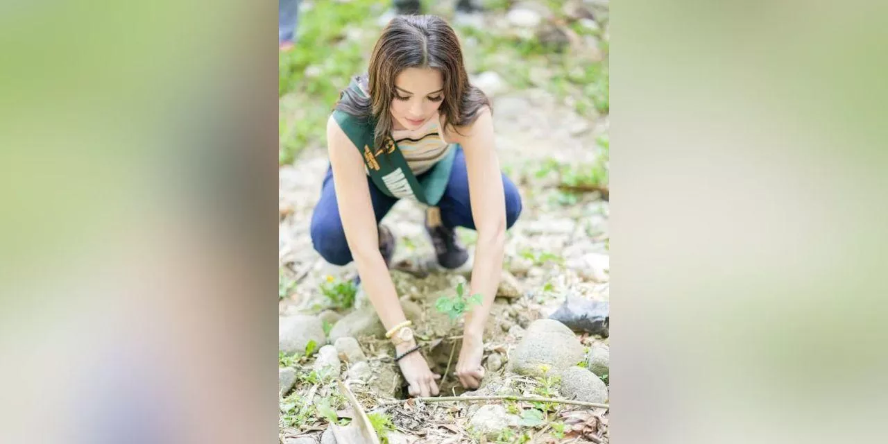 Miss Philippines Earth 2024 Irha Mel Alfeche highlights importance of planting trees after Carina